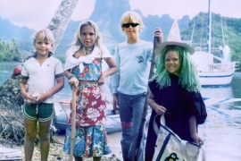 Kandarik cruising family in Moorea, French Polynesia